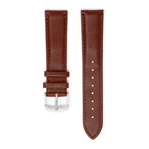 DAEM Italian brown leather strap with detachable mechanism